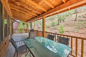 Cozy Cabin with Deck - 3 Mi to Fool Hollow Lake!